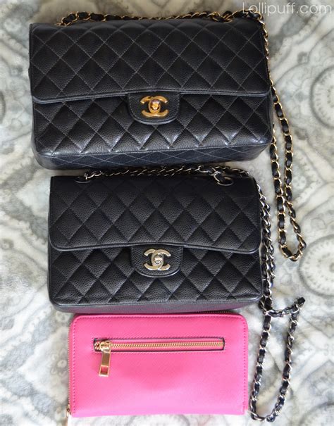 chanel flap bag size medium|chanel small vs medium flap.